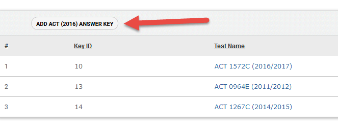 Act Practice Test 1460E Answers