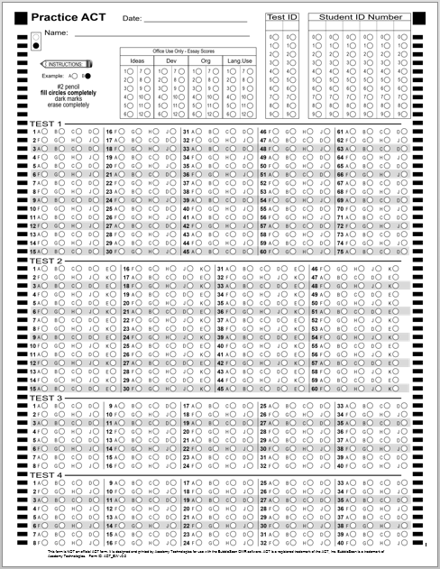 Bubble Answer Sheet 1 100 Abcd 100 Multiple Choice Bubble Sheet Test 
