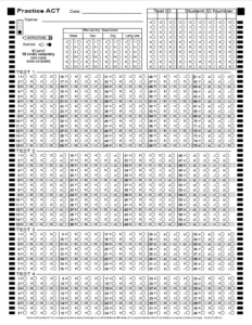 Printable Scantron Sheet Pdf That are Lively | Kevin Blog