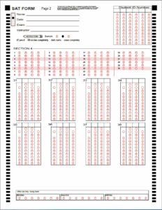 Answer Sheets – BubbleScan