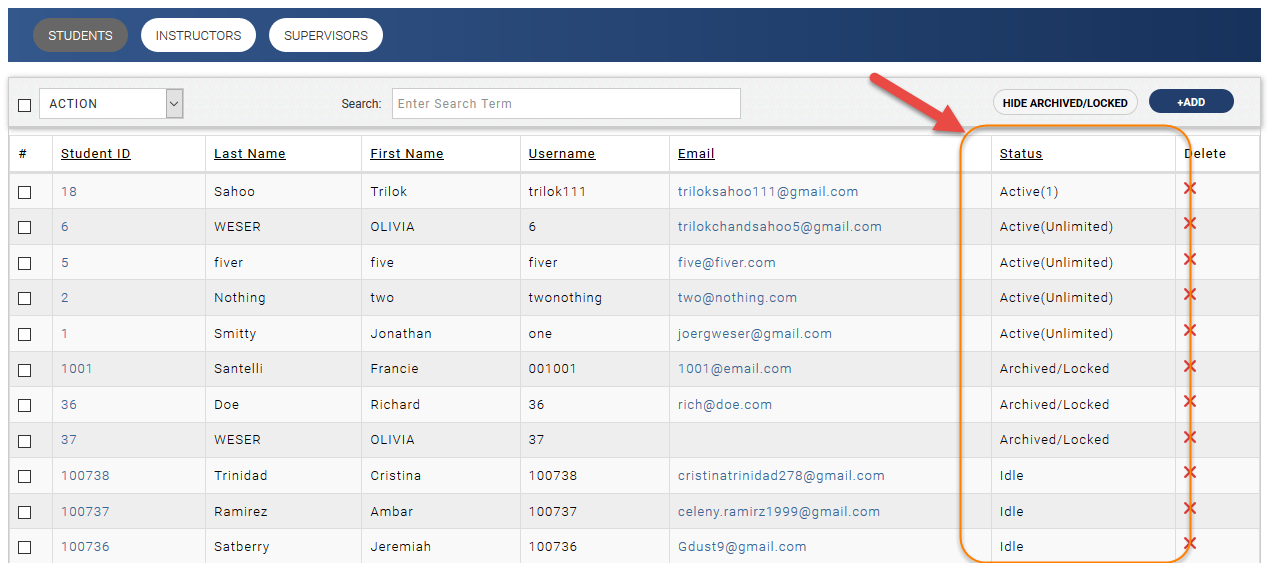 Student Status Aug 2017 BubbleScan