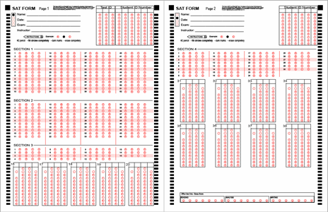 Бланки sat. Sat Math answer Sheet. Sat Test Sheet. Бланки sat Test.