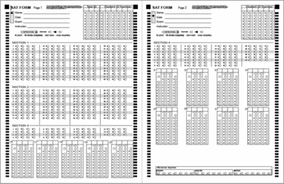 Answer Sheets – BubbleScan